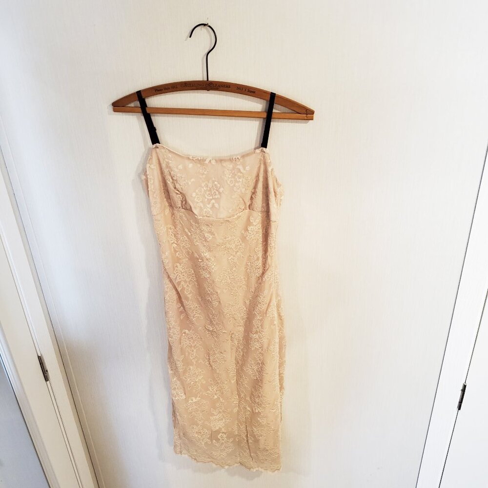 Necessary Objects Slip Lace Dress Vintage Y2K 90s Size Medium
